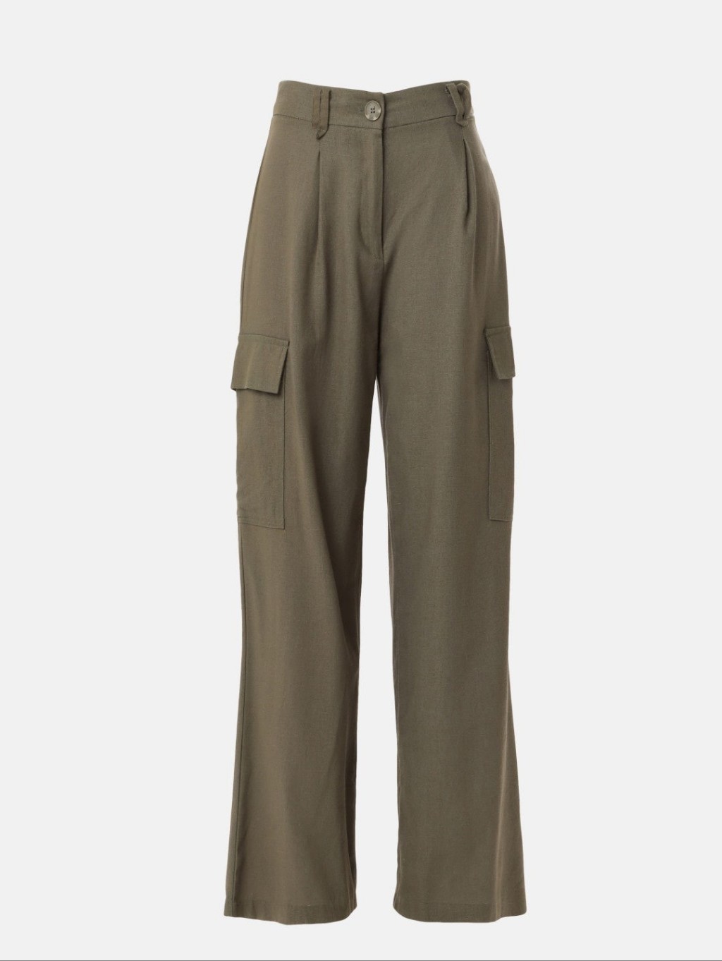 Ellen Tracy Button Front Cargo Pants Size Xs